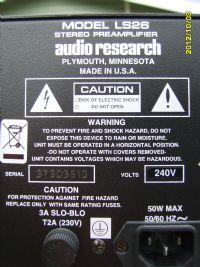 Audio Research LS26